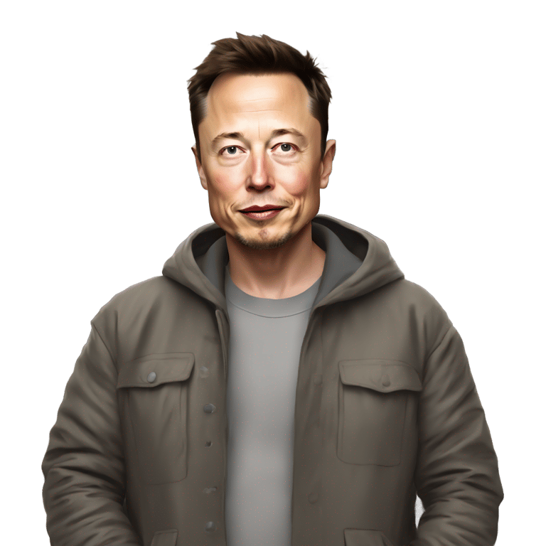 genmoji : Elon musk homeless