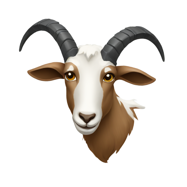 genmoji : Mi-chèvre, mi-ancre