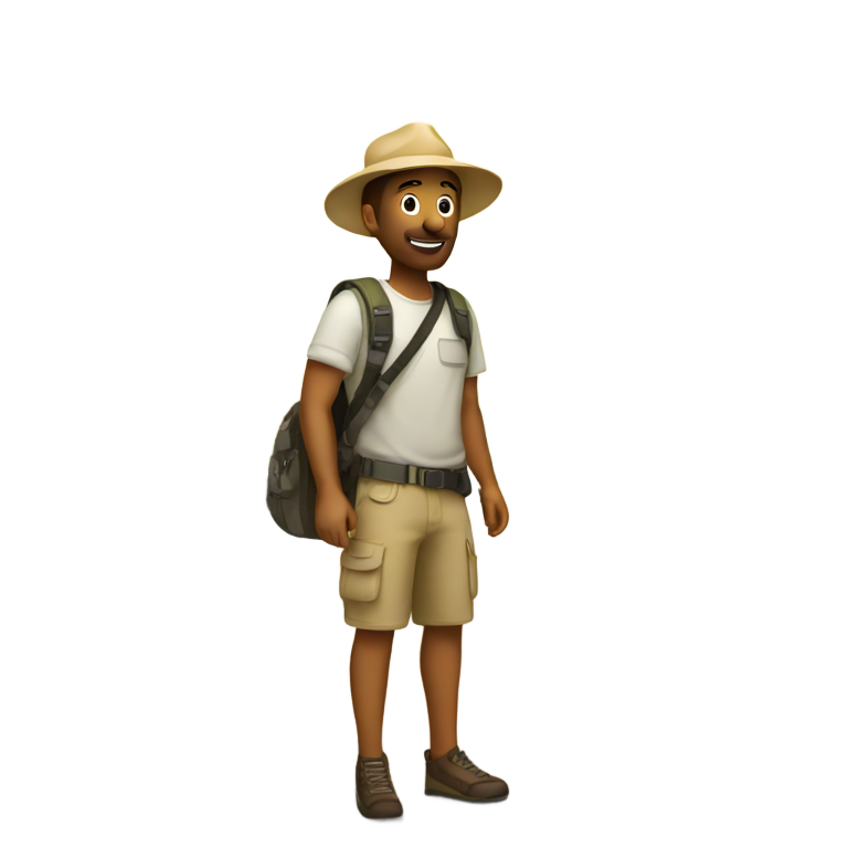 絵文字：tourist