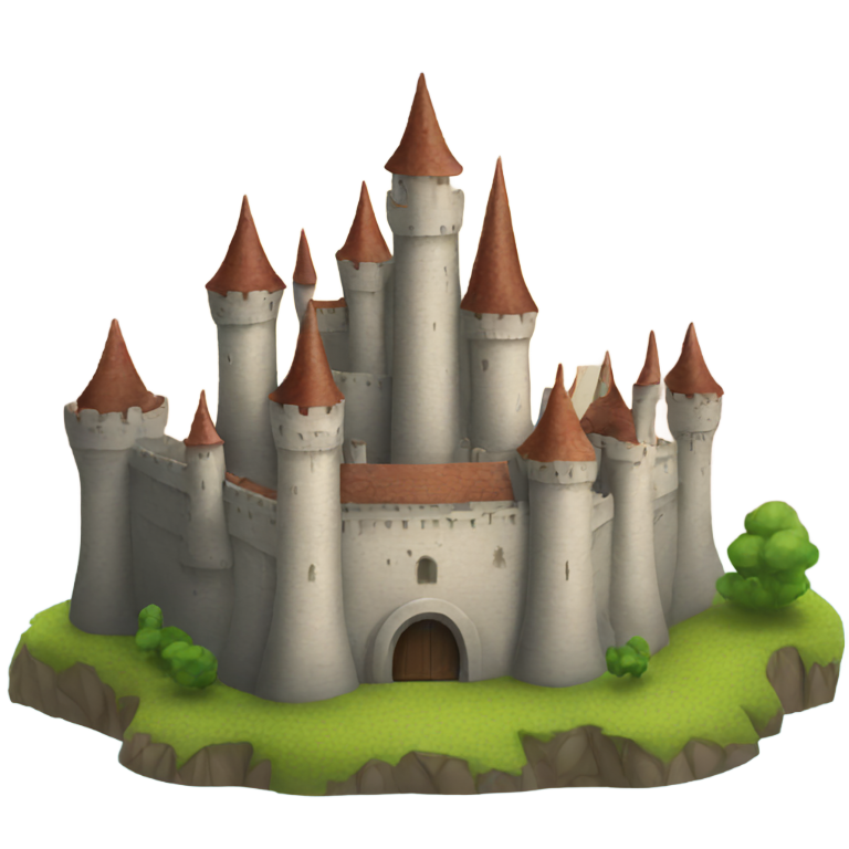 genmoji : château
