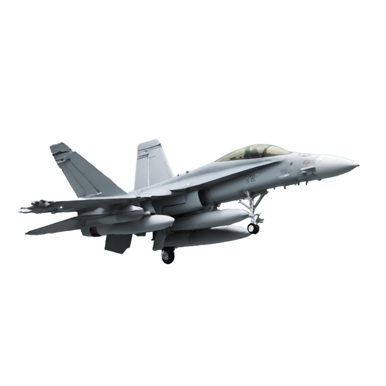genmoji：F/A-18侧视图
