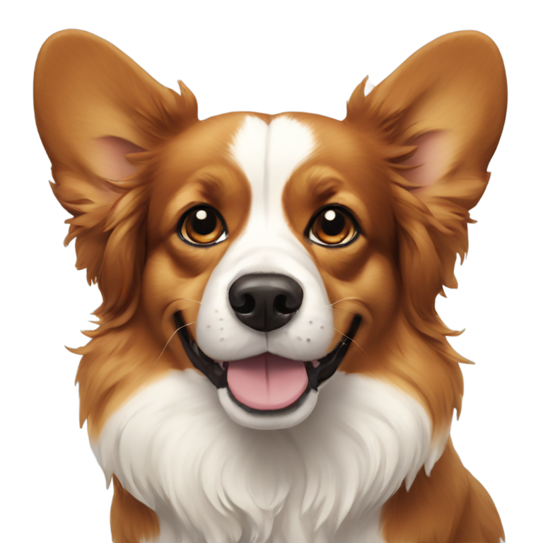 genmoji: Corgi King Charles Spaniel Dog