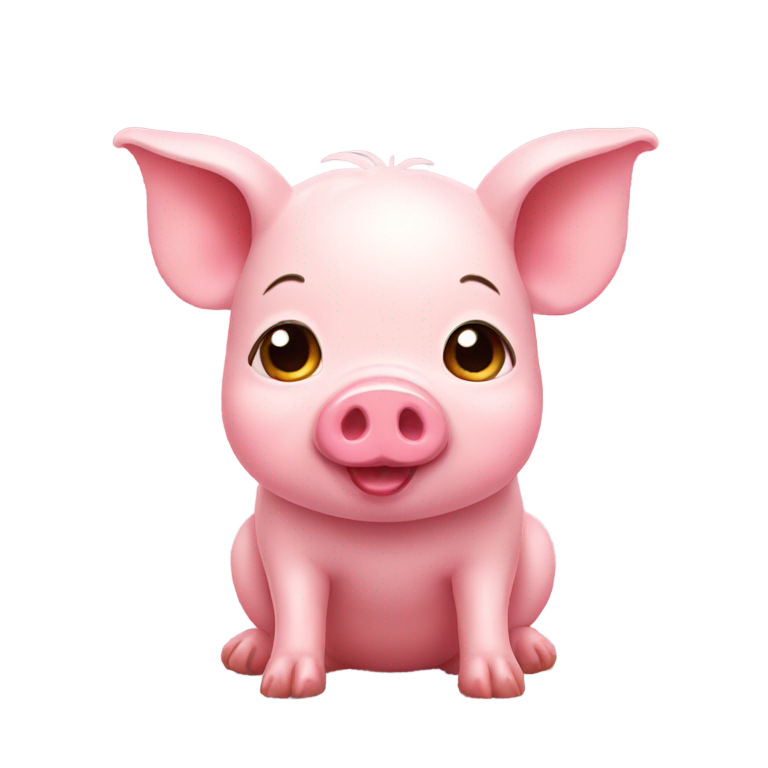 genmoji：可爱的小猪宝宝
