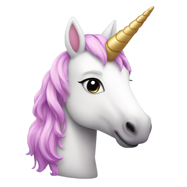 絵文字：cute unicorn