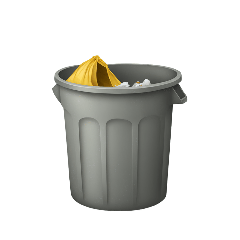 genmoji : A open trash