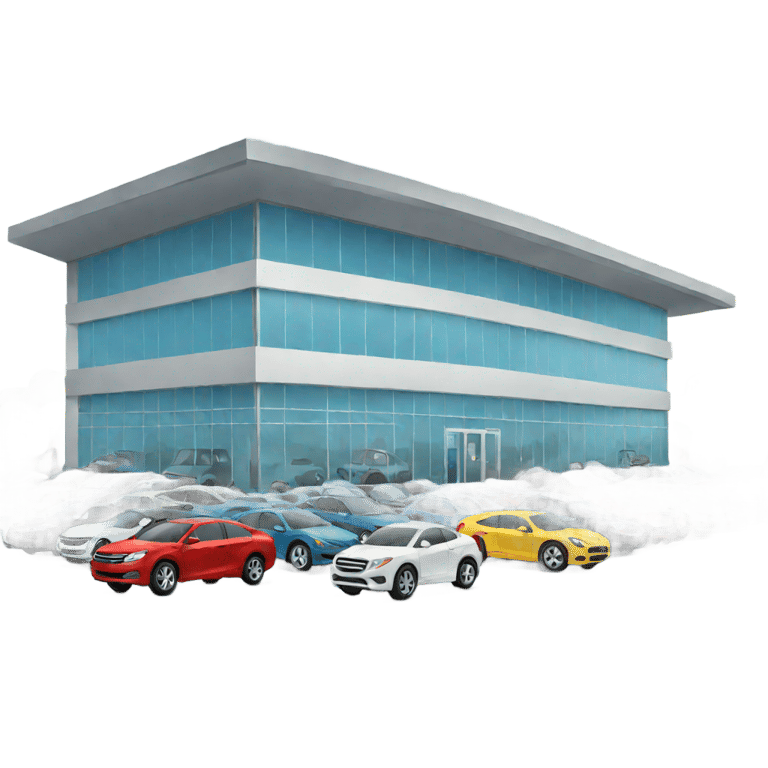 genmoji: a car dealership