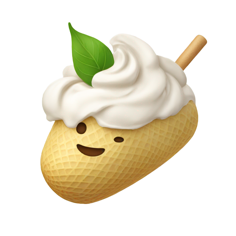 genmoji: thai rolled ice cream
