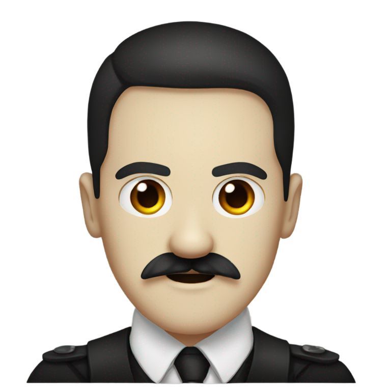 genmoji：吸血鬼希特勒小胡子