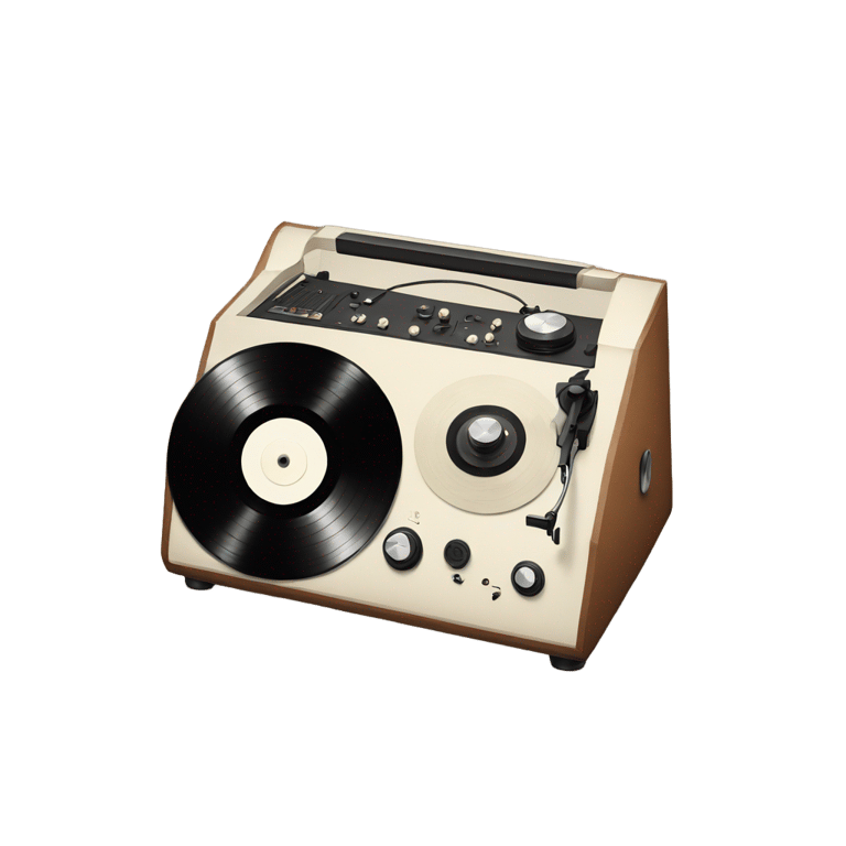 genmoji : Record player