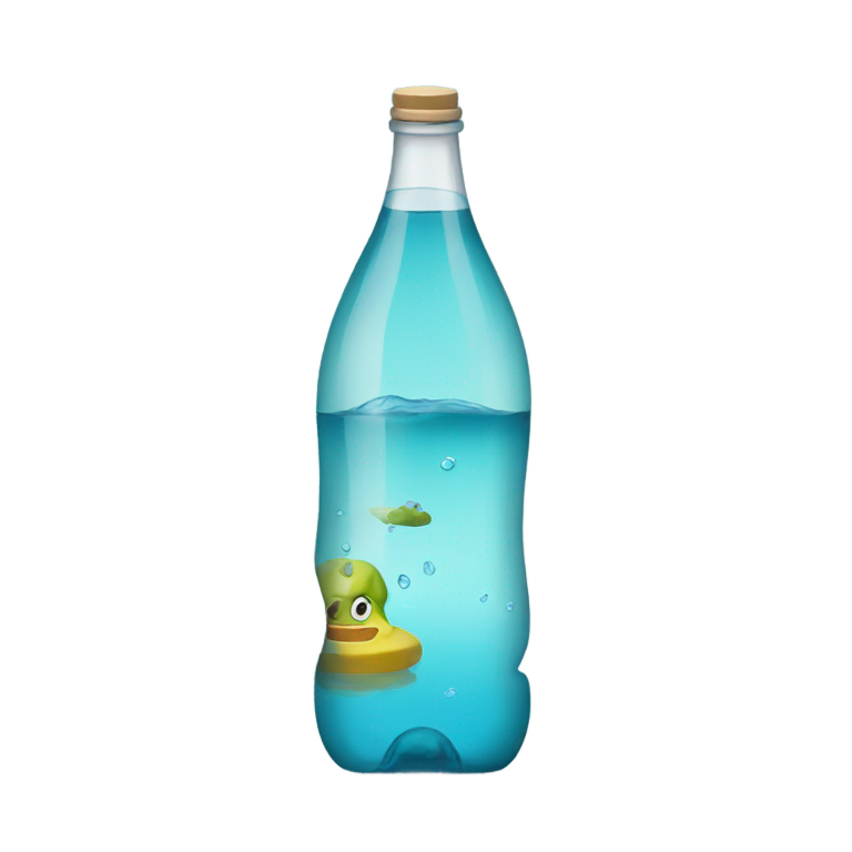 genmoji: Bottiglia acqua