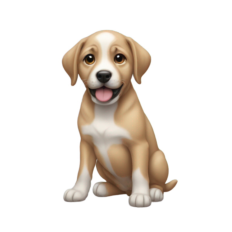 絵文字：子犬