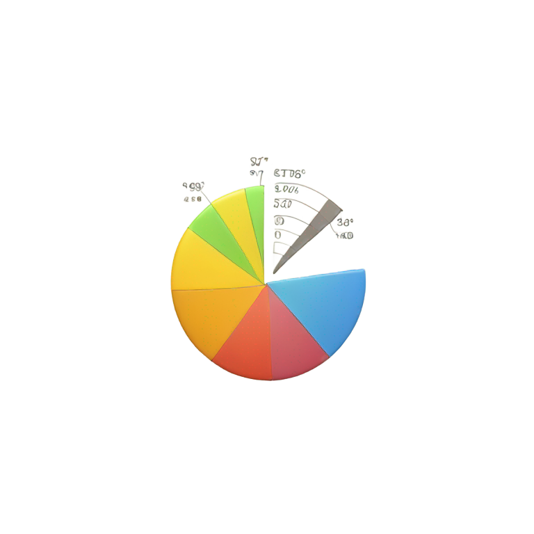 genmoji : Graphique circulaire de statistiques