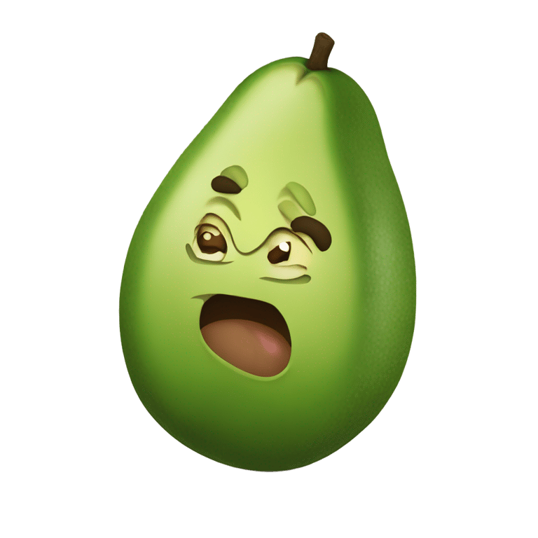 genmoji：疯狂鳄梨