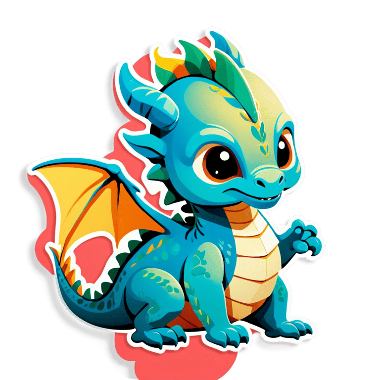 genmoji : bébé dragon