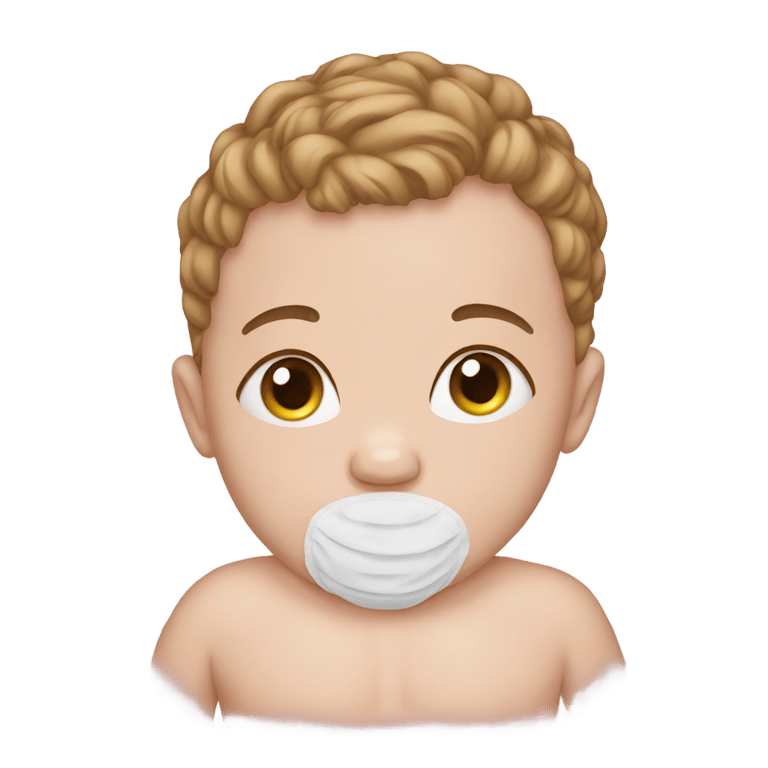 絵文字：Premature baby