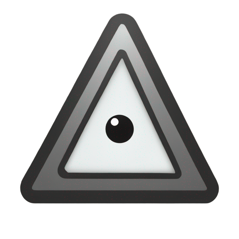 genmoji：警告三角牌