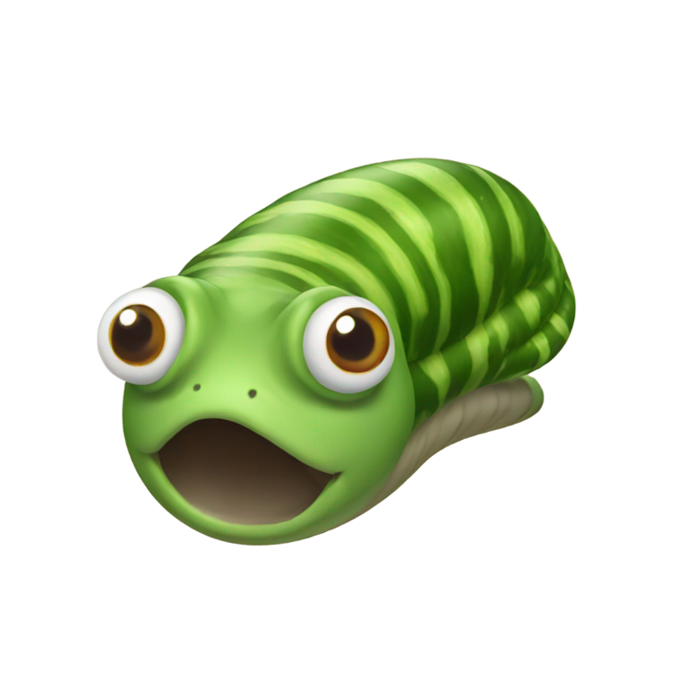 genmoji：鼻涕虫