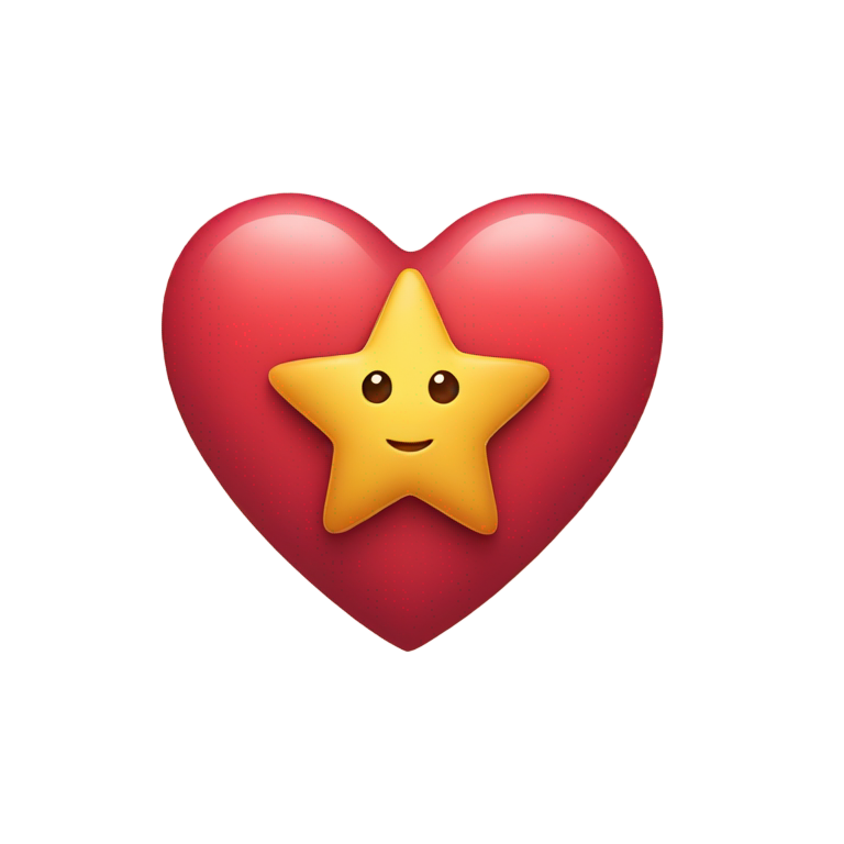 genmoji : ❤️⭐ Amour et Éclat