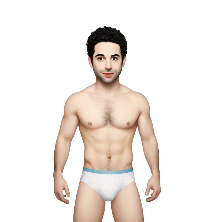 genmoji : Samm Levine en sous-vêtements