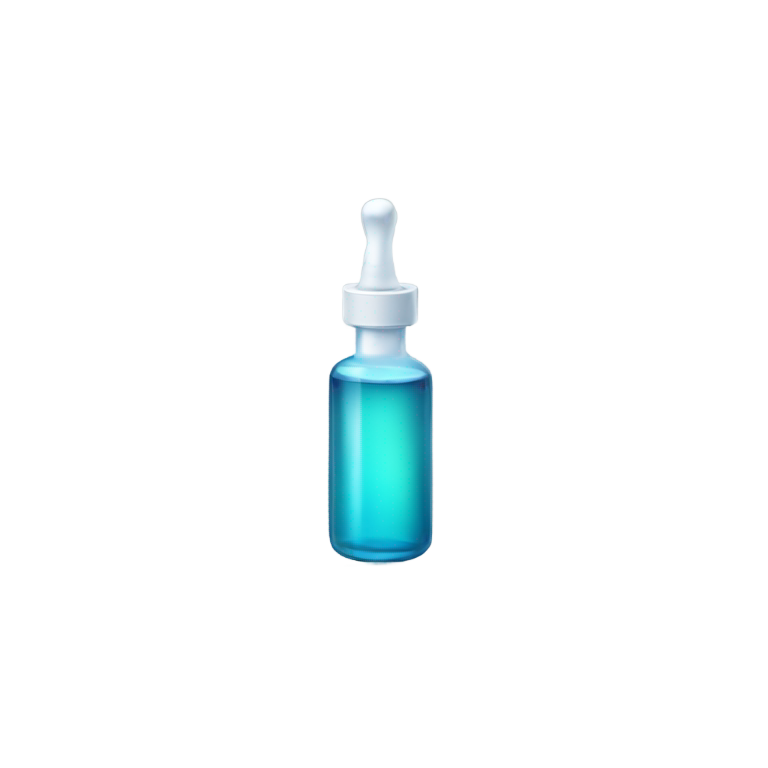 genmoji: Eyedrop bottle