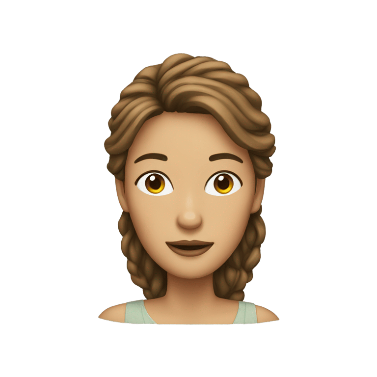 genmoji：胡子女人
