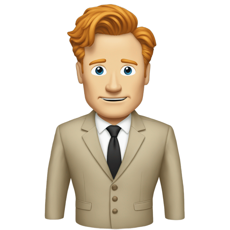 genmoji：柯南·奥布莱恩西装