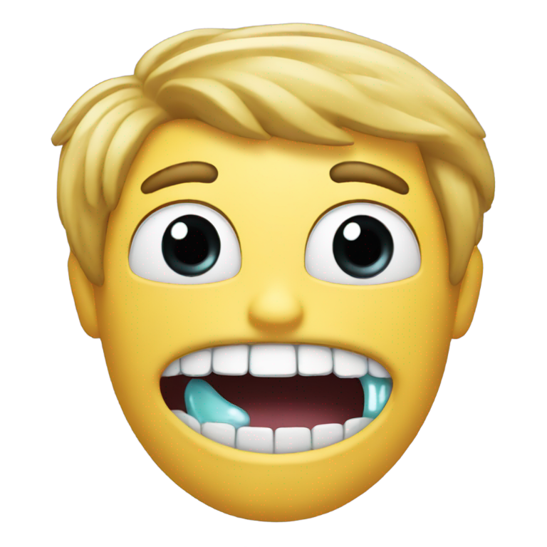 genmoji：先生，您需要注意口腔卫生。