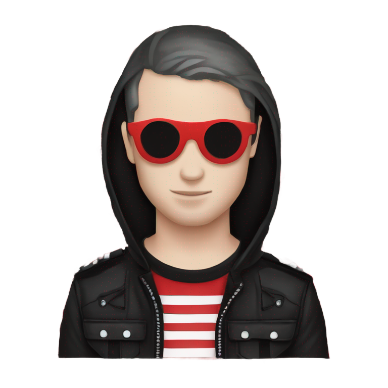 genmoji: twenty one pilots band Blurryface