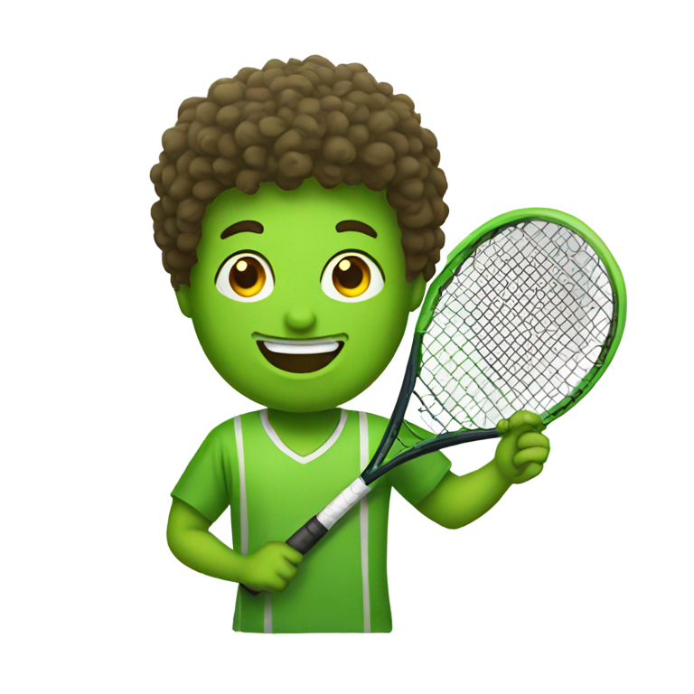 genmoji : Champion de pickleball