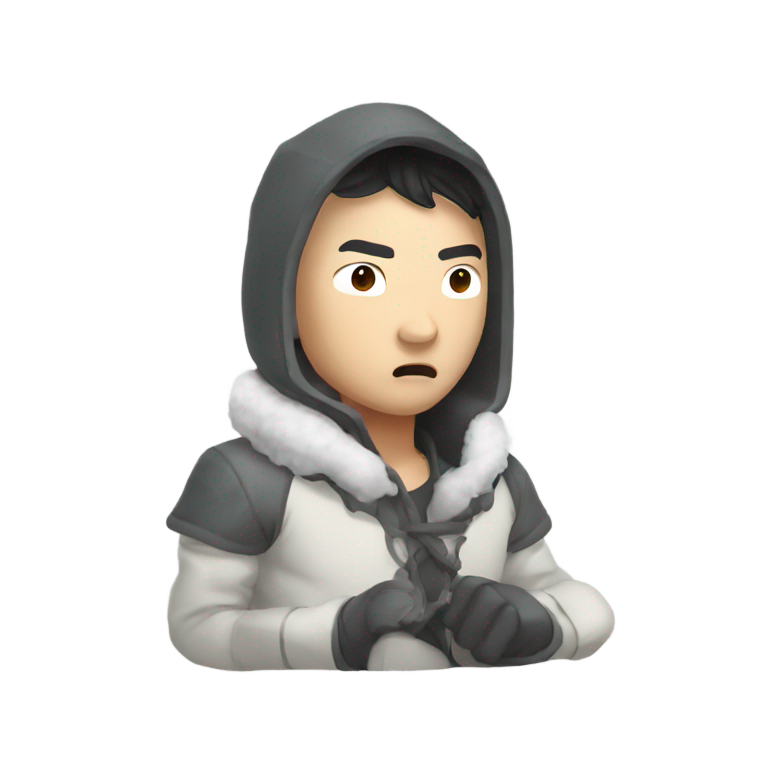 genmoji：宋振宇在与感冒作斗争
