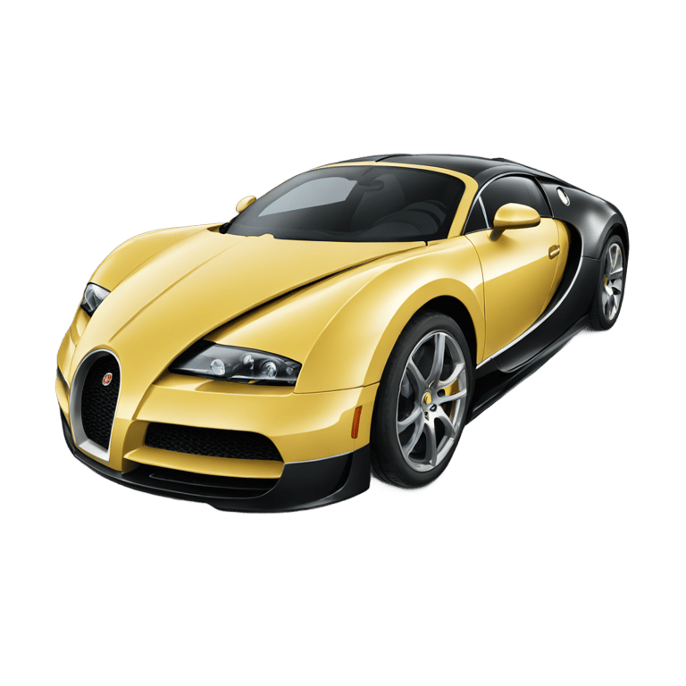 genmoji : Buggati vehicle