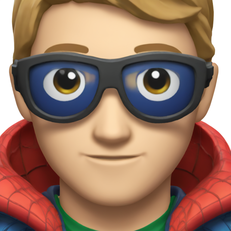 genmoji：蜘蛛侠穿鱿鱼游戏玩家套装