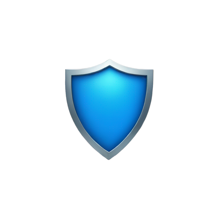 絵文字：blue shield