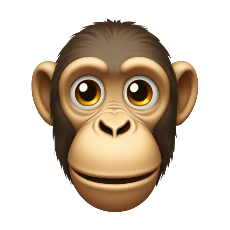 絵文字：サル顔で中指を立てる