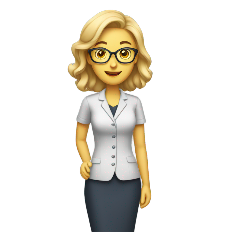 genmoji : Créez un professeur qui enseigne en classe, comme les emojis iPhone.