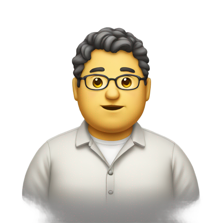 genmoji: Fat Faggot