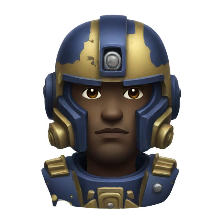genmoji : space marine