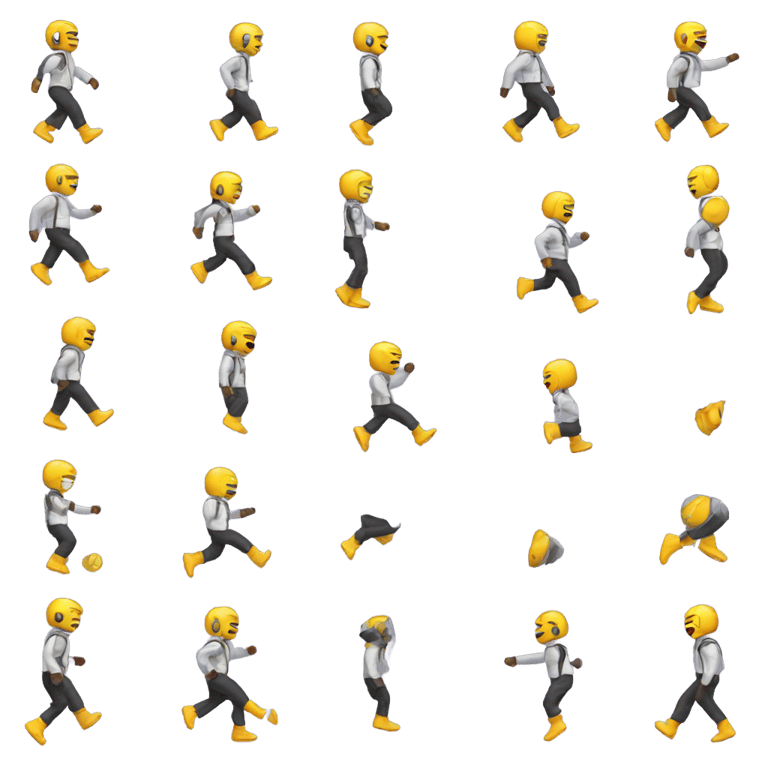 絵文字：Moonwalk