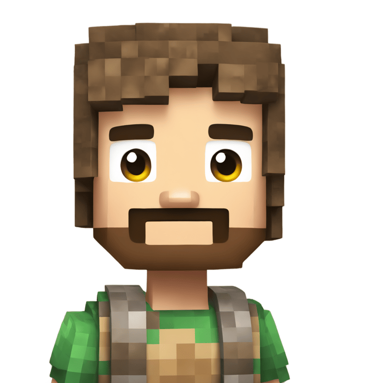 絵文字：MINECRAFT STEVE