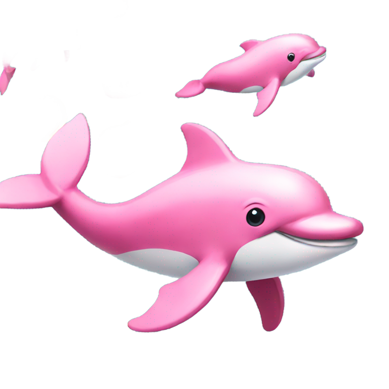 prompt: Pink lemonade dolphin