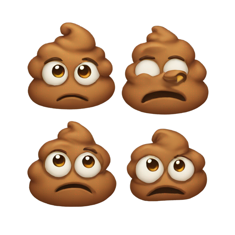 genmoji: Couple of poo
