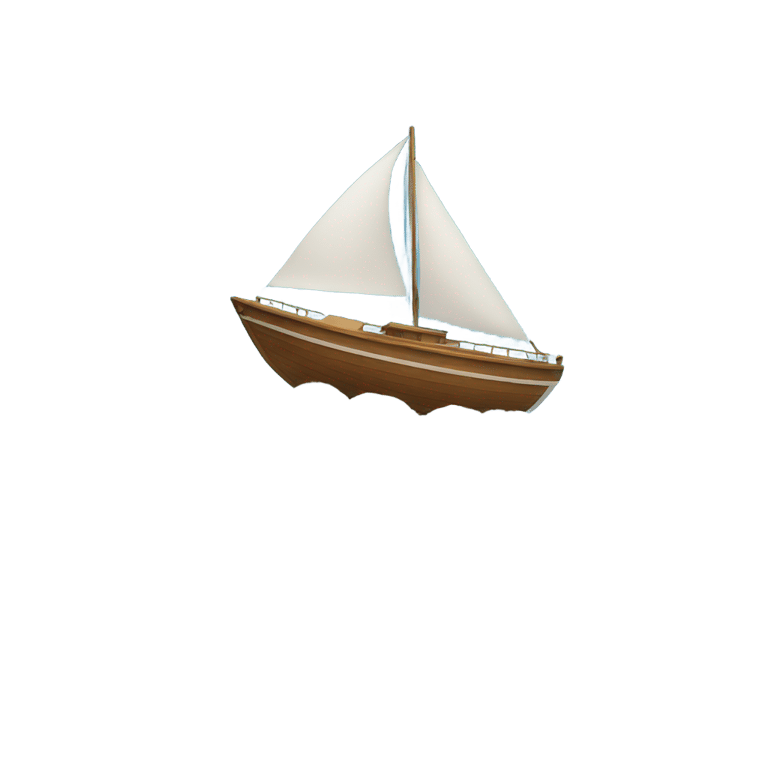 genmoji：天空中的船只