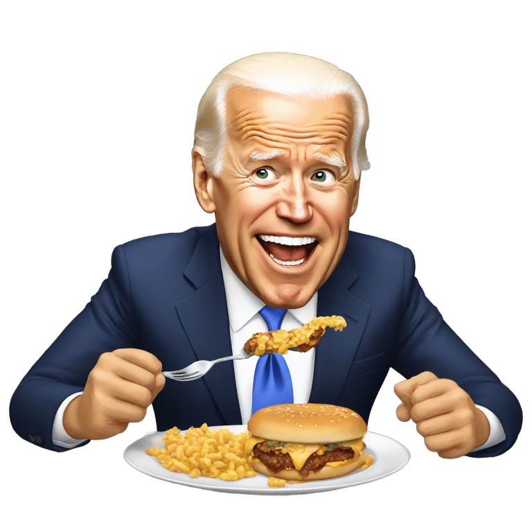 絵文字：Joe Biden Eating Donald Trump