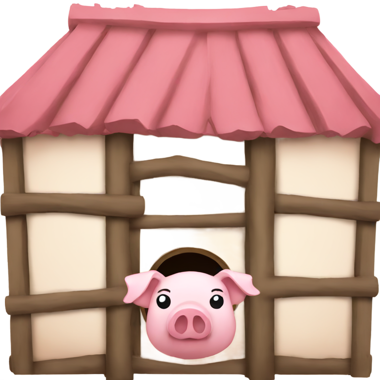 genmoji：Pig house