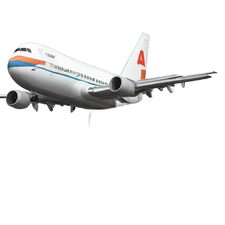 絵文字：飛行機がツインタワーに衝突。ボーイングのテキストとナガールジュナセメントのロゴが表示されています。