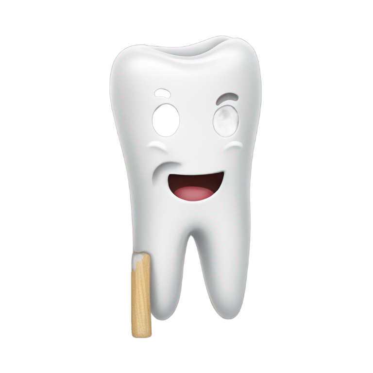 genmoji：牙线棒