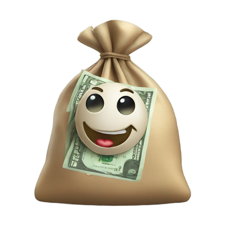 genmoji：3D钱袋子