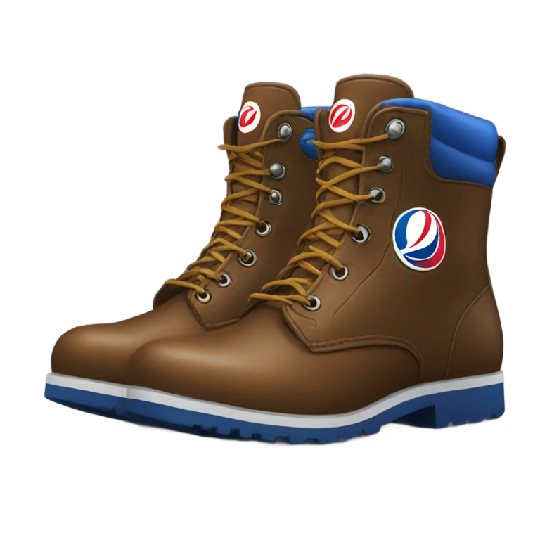 genmoji : Bottine Pepsi