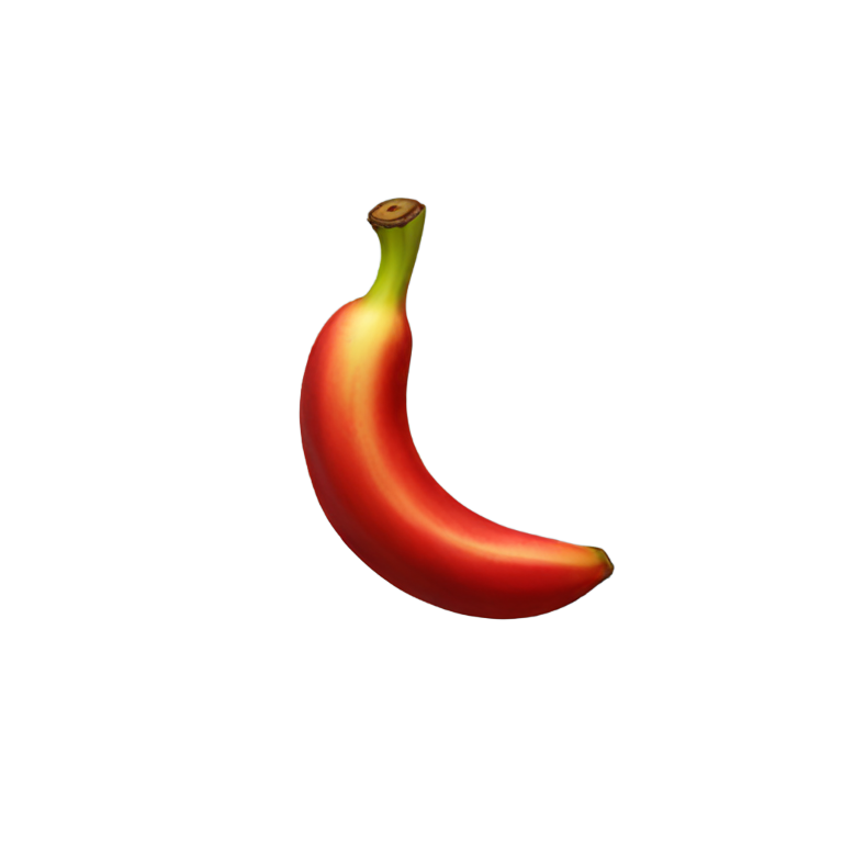 genmoji：邪恶的红香蕉
