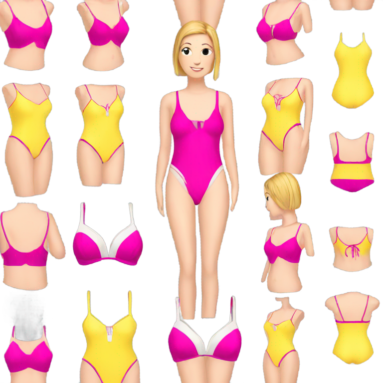 genmoji：女士泳装